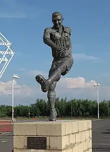 Statue von Wilf Mannion