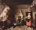 Armer Poet, um 1730