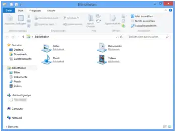 Der Explorer in Windows&nbsp;8