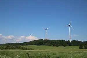 Der Windpark 2017