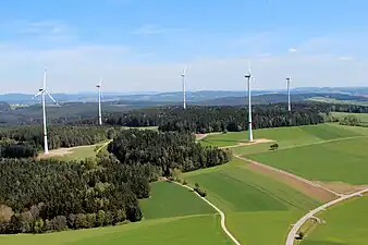 Windpark Pamsendorf, Stadt Pfreimd (2017)