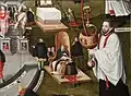 Beichte (Poenitentia; Priester mit Chorhemd und Stola)