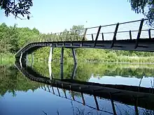 Rad- und Fußwegbrücke über die Wublitz