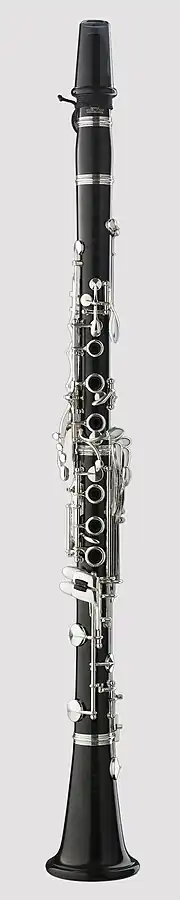 Reform-Böhm-Klarinette (mit 20 Klappen und 7 Ringen), 1949