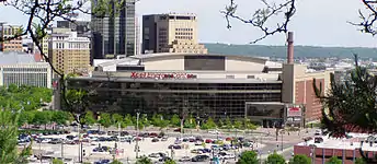 Das Xcel Energy Center in Saint Paul