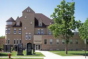 Das Yellow Medicine County Courthouse in Granite Falls