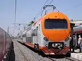 Doppelstöckiger elektrischer Personentriebzug der Reihe ONCF Z2M, baugleich mit dem italienischen Treno Alta Frequentazione