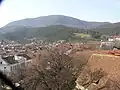 Der Berg vom Glockenturm gesehen