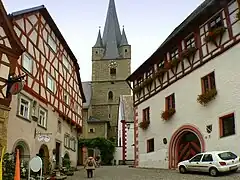 Oberer Marktplatzmit St. Michael
