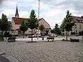 Dorfmitte des Hauptortes