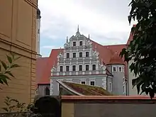 Heffterbau mit Renaissancegiebel