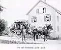 Letzte Postkutsche, Mai 1906