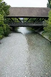 Alte Zulgbrücke von 1937 bei Steffisburg(ersetzt 2023)
