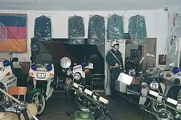 Polizei-Motorräder