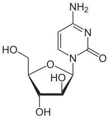 Struktur von Cytarabin