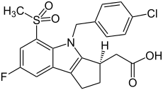 Strukturformel Laropiprant