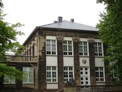 Kaiser-Wilhelm-Institut für Kohlenforschung(heute Max-Planck-Institut für Kohlenforschung)