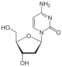 Strukturformel von Desoxycytidin