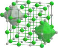 Kristallstruktur von Natriumchlorid – Kochsalz