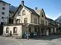 Mesocco station 46°23′24.7″N 9°14′02.3″E / 46.390194°N 9.233972°E / 46.390194; 9.233972
