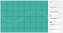 Pure tone for C3, an octave below middle C. The frequency is half that of middle C (131 Hz).