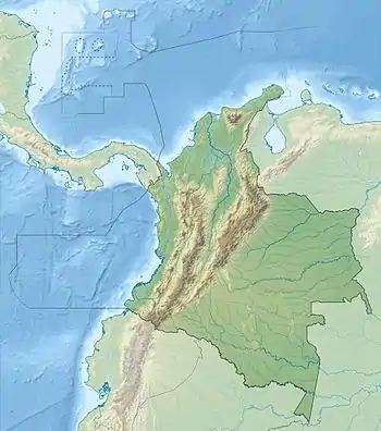 Neotamandua is located in Colombia