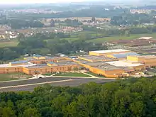 Aerial of Fishers High School in 2006