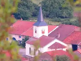 The church in Forcelles-sous-Gugney