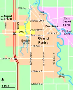 Chester&nbsp;Fritz&nbsp;Library is located in Grand Forks, North Dakota