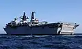 HMS&nbsp;Bulwark, one of the more recent Royal Navy vessels constructed in Barrow