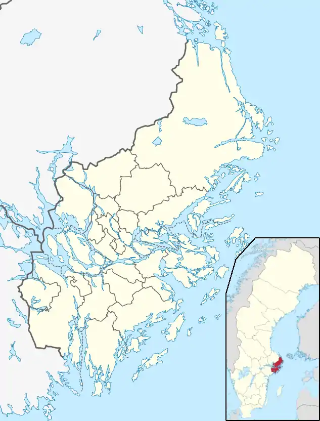 Slagsta is located in Stockholm
