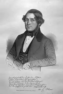 Lithograph of Stern by Johann Stadler&nbsp;[de]