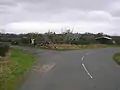 Mill Cottages, South Fergushill and the Chapelholme Drive to Eglinton Country Park.