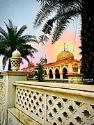 His dargah or mazar in Nagpur, India (21°6′53.05″N 79°7′23.38″E / 21.1147361°N 79.1231611°E / 21.1147361; 79.1231611)