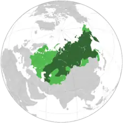 &nbsp;&nbsp;&nbsp;&nbsp;&nbsp;Maximum extent (Jan 1919)&nbsp;&nbsp;&nbsp;&nbsp;&nbsp;Claimed territories