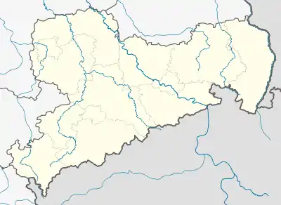 Colditz is located in Saxony