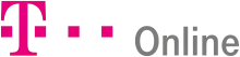 Historical T-Online logo 1995 to 25&nbsp;March 2019