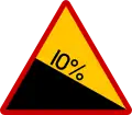 Κ-3Steep hill downwards