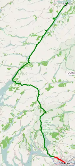 Verlauf der A 82