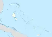 Lagekarte von Bahamas