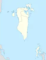 Lagekarte von Bahrain