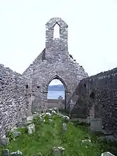 Die Ruine der Klosterkirche