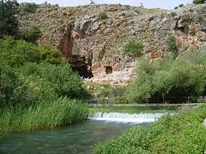 Banias: Quellbecken mit dem Pan-Heiligtum