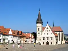 Hauptplatz von Bardejov