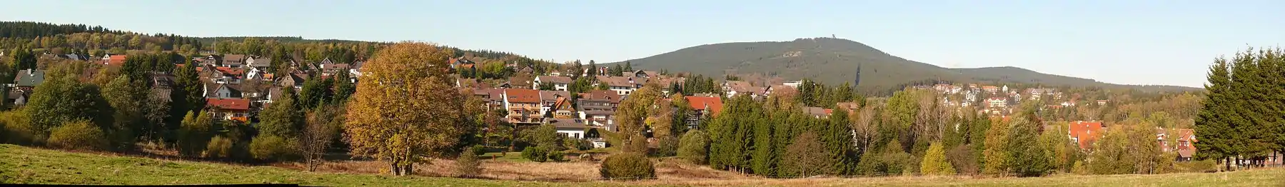 Braunlage mit Wurmberg im Oktober 2010
