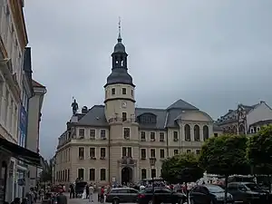 Rathaus in Crimmitschau