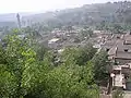 Blick auf Dang mit Pagode