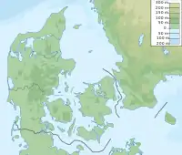 Lagekarte von Dänemark