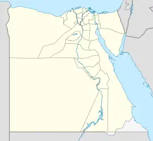 Lagekarte von Ägypten