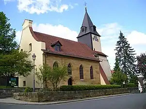 Die Kirche in Ermreuth